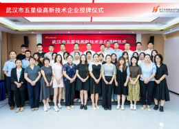 QY千亿球友会QY数据入选武汉市五星级高新技术企业
